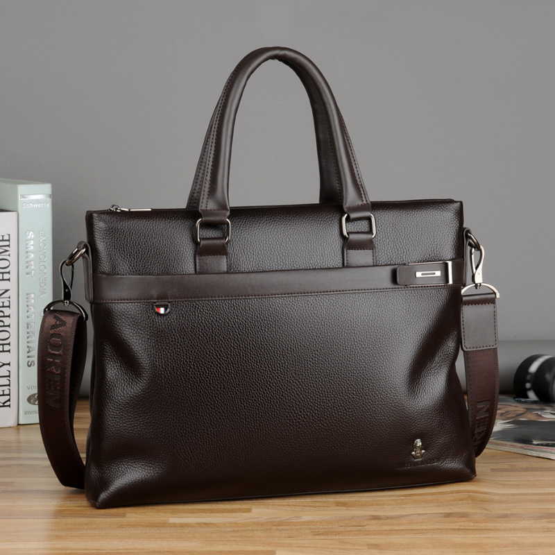 Interior Design Documentation - Men's Bag Leather Men Briefcase for