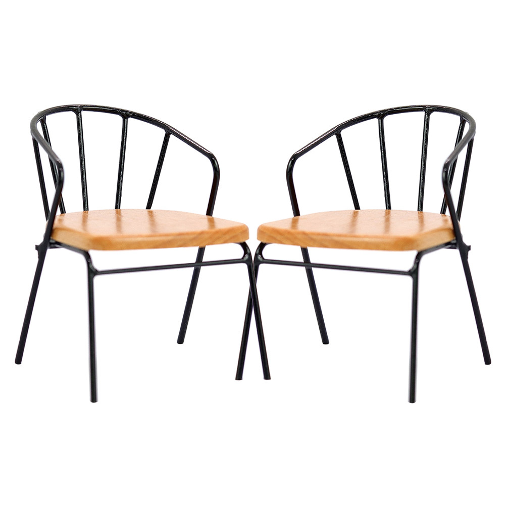 Interior Design Scandinavian - 2Pcs Wear-Resistant Mini Backrest Chair Scandinavian