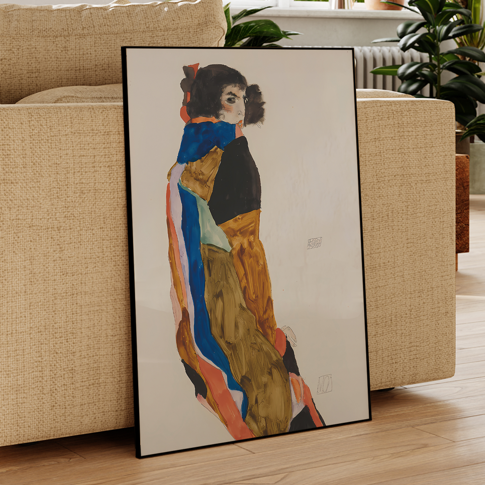 Modern Abstract Egon Schiele M – обзор и цена Interior Design Room