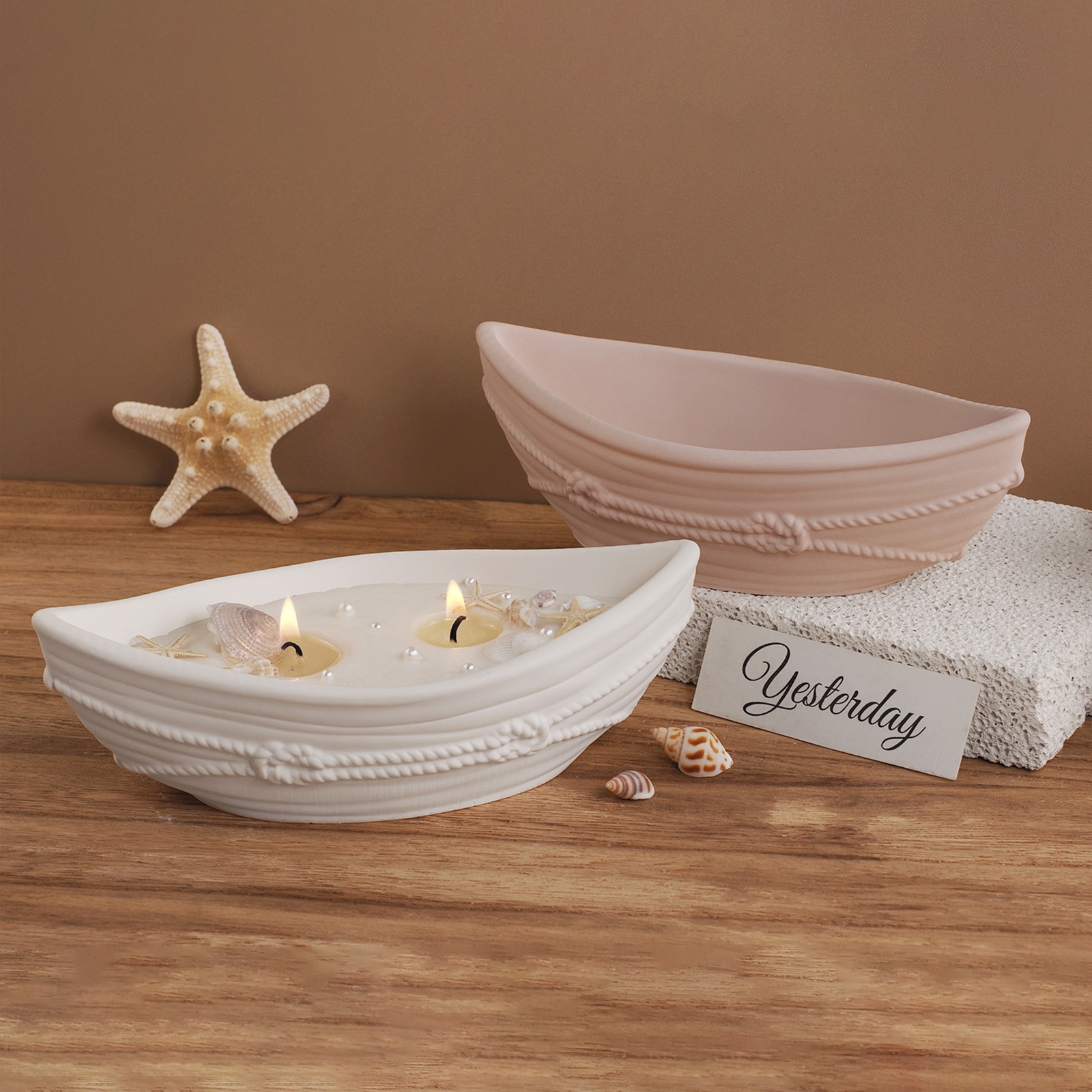 Boat Candle Bowl Silicone Mold – обзор и цена Ceramic Candle Vessel