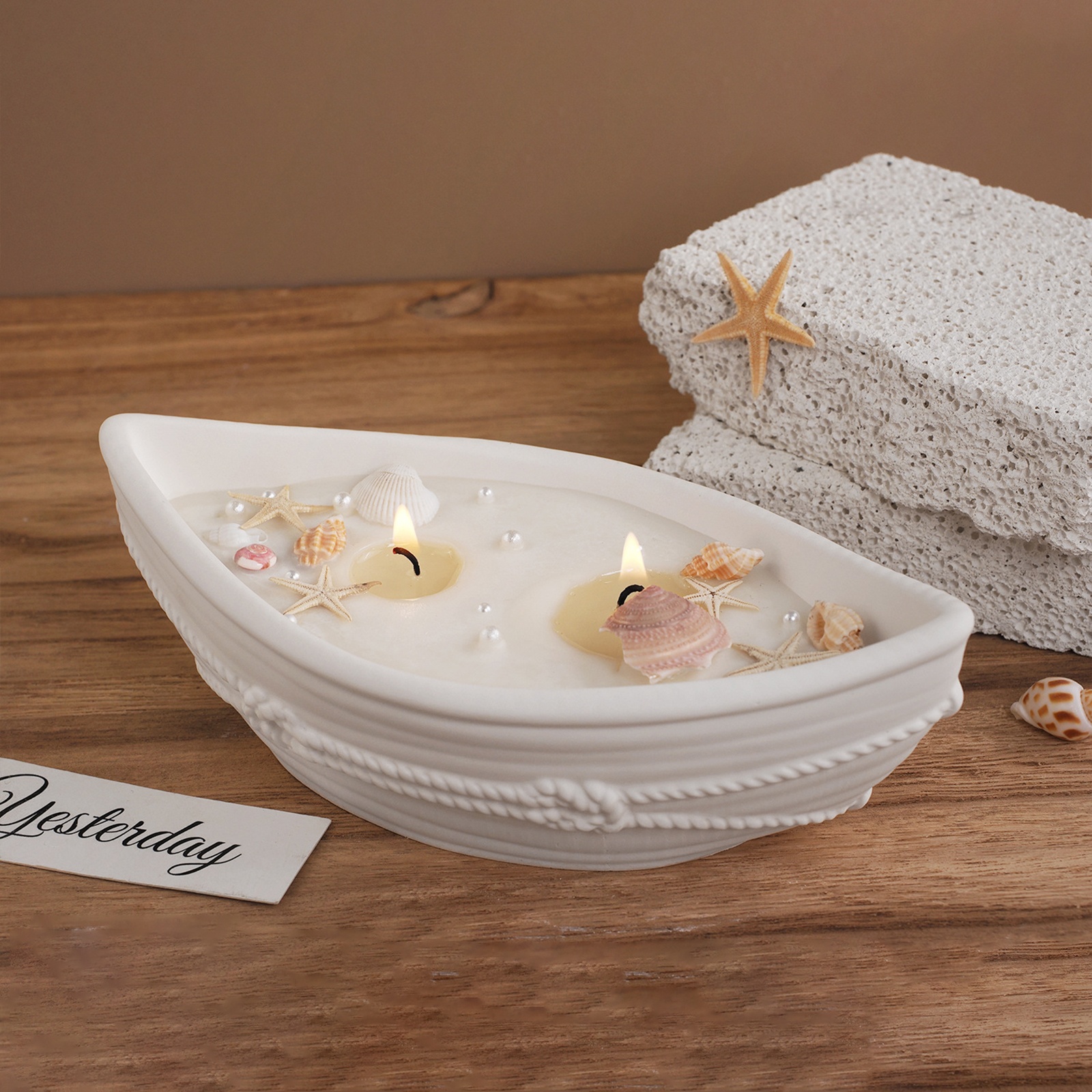 Boat Candle Bowl Silicone Mold – обзор и цена Ceramic Candle Vessel