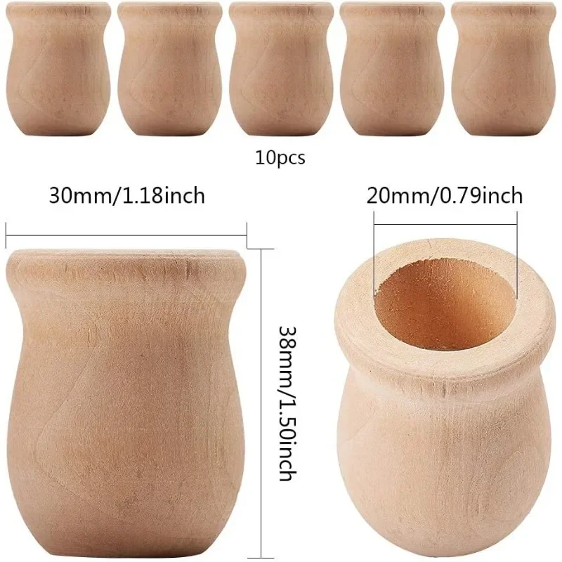 10 pcs 1.5 Inch 10pcs Unfinish – обзор и цена Ceramic Candle Vessel