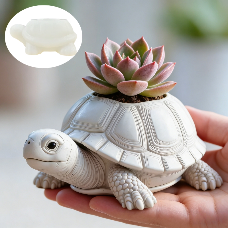 Wolf Head Shaped Flower Pot Pe – обзор и цена Ceramic Candle Vessel