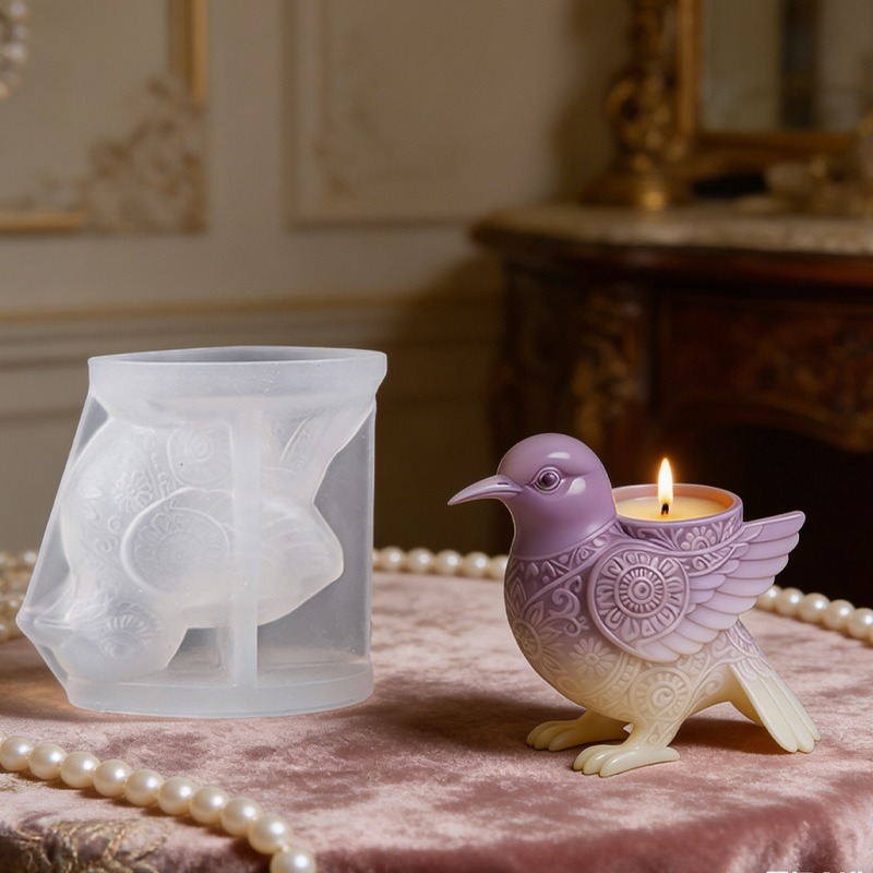 3D Bird Silicone Mold for Ceme – обзор и цена Ceramic Candle Vessel