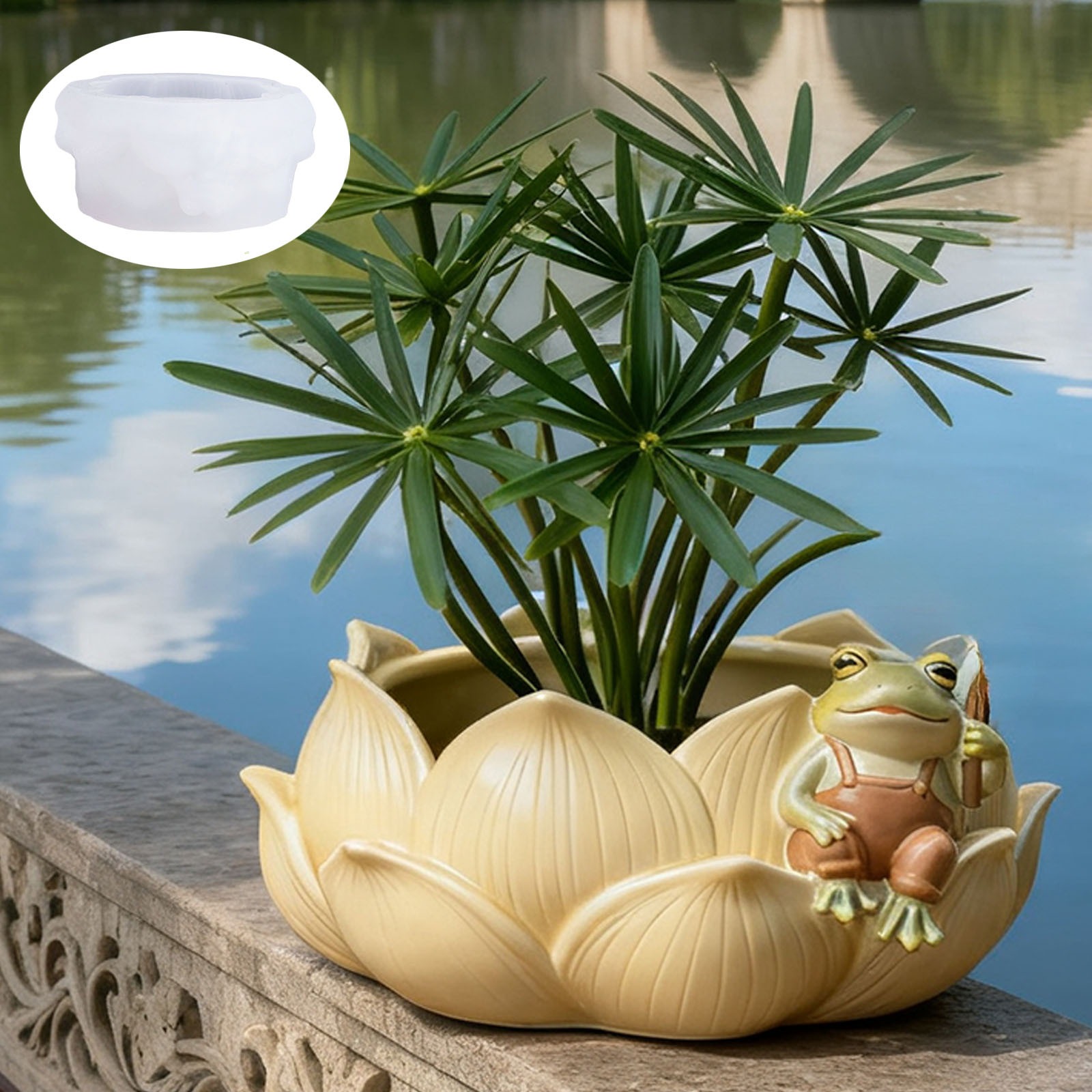 Plant Flower Pot Mold Flexible – обзор и цена Ceramic Candle Vessel