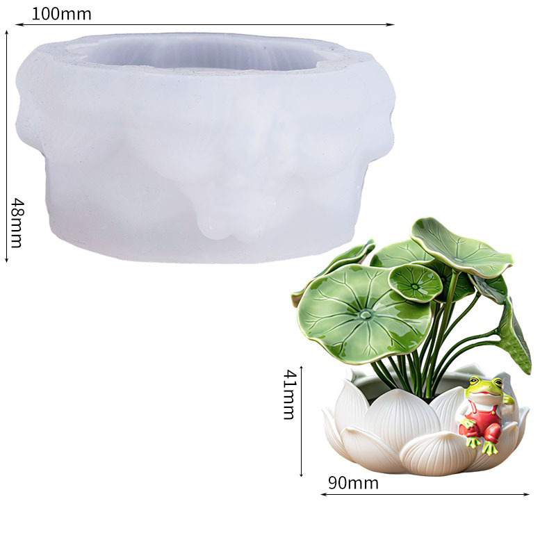 Plant Flower Pot Mold Flexible – обзор и цена Ceramic Candle Vessel