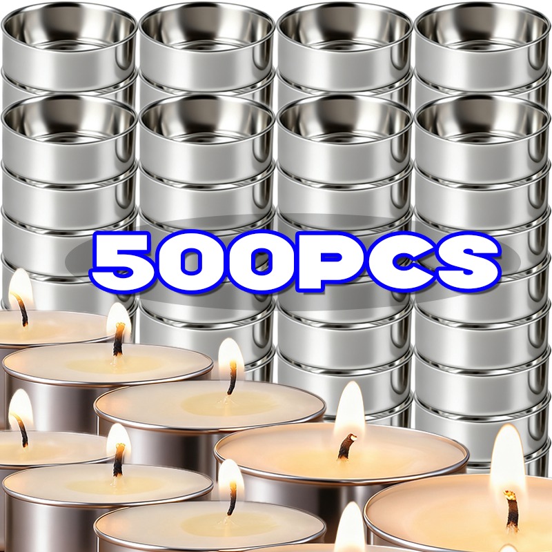 500/50PCS Empty Aluminum Candl – обзор и цена Ceramic Candle Vessel