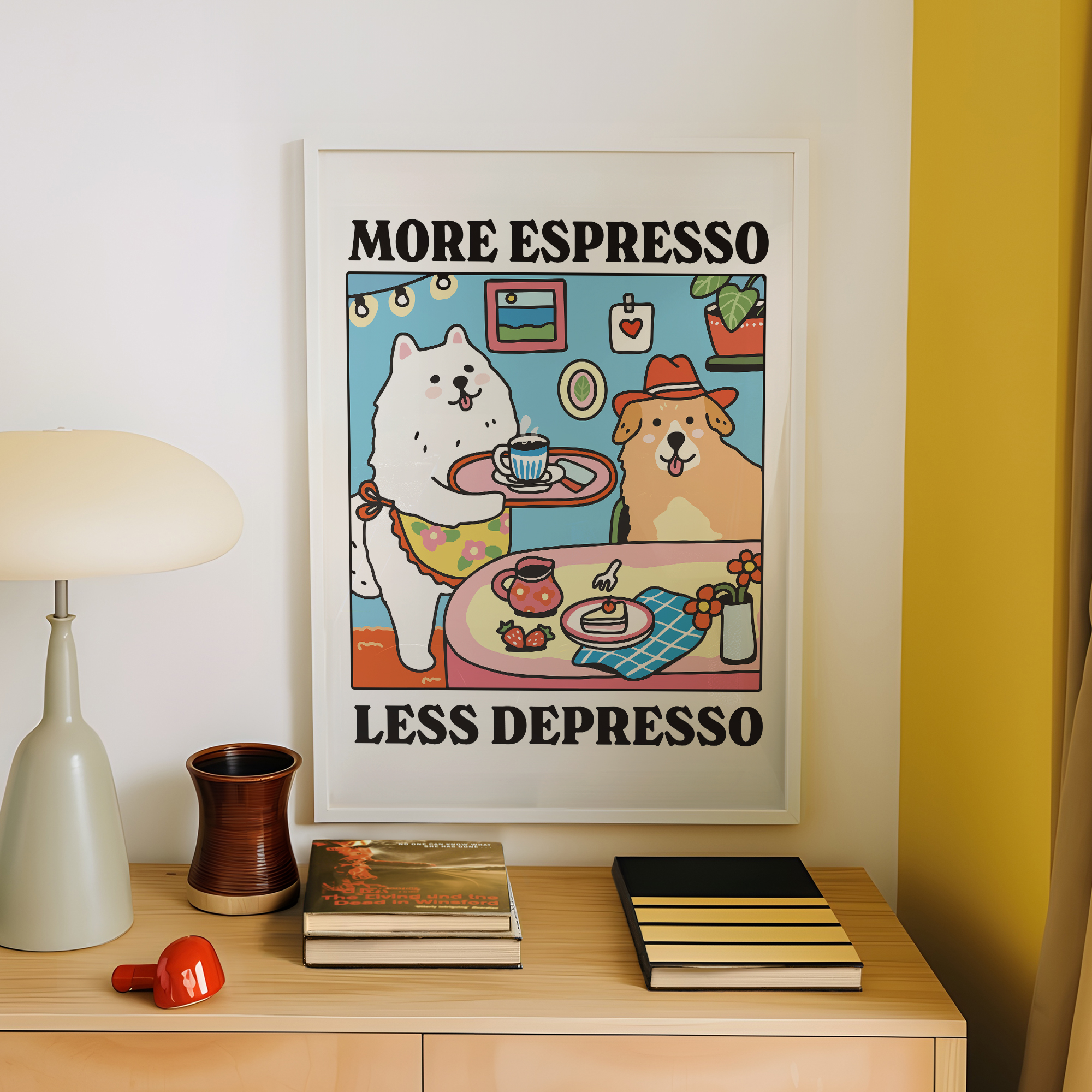 More Espresso Less Depresso Ca – обзор и цена Interior Design Room