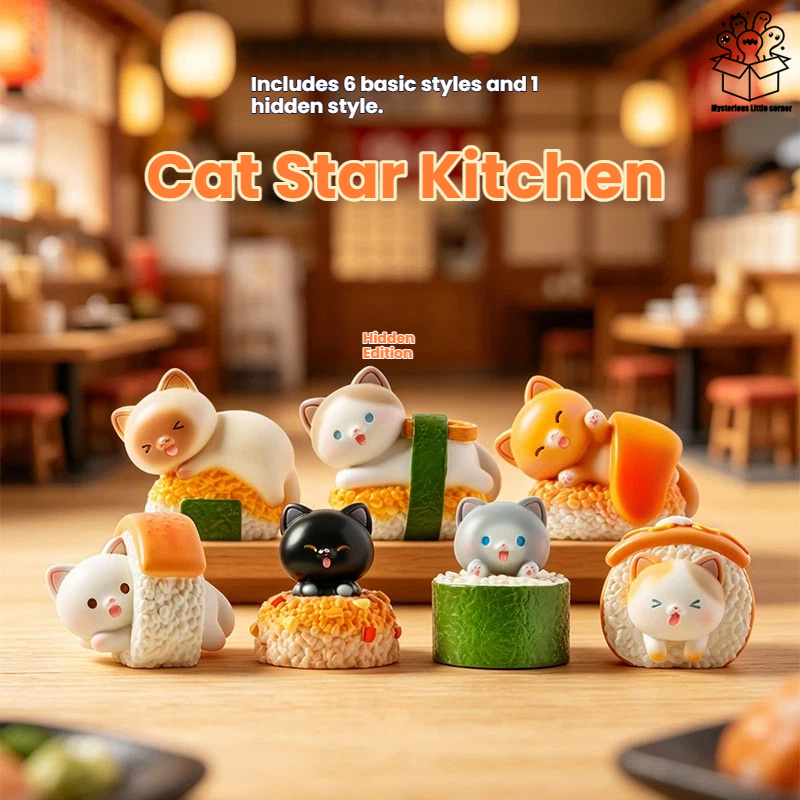 Kawaii Action Figure Sushi Cat – обзор и цена Interior Design House