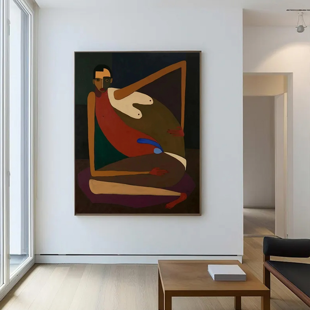 Handmade Abstract Oil Painting – обзор и цена Interior Design House