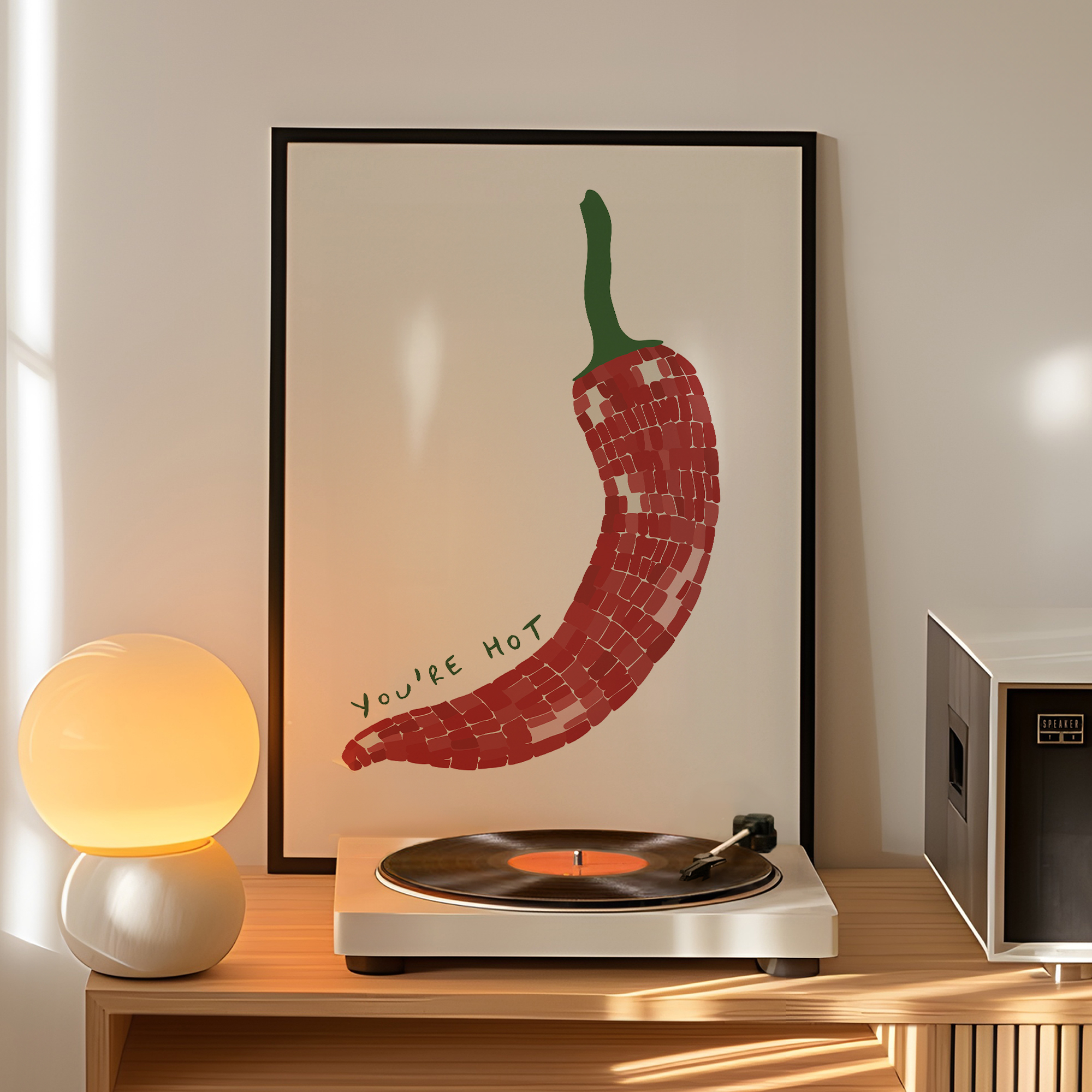 Chic You're Hot Red Chili Pepp – обзор и цена Interior Design Room