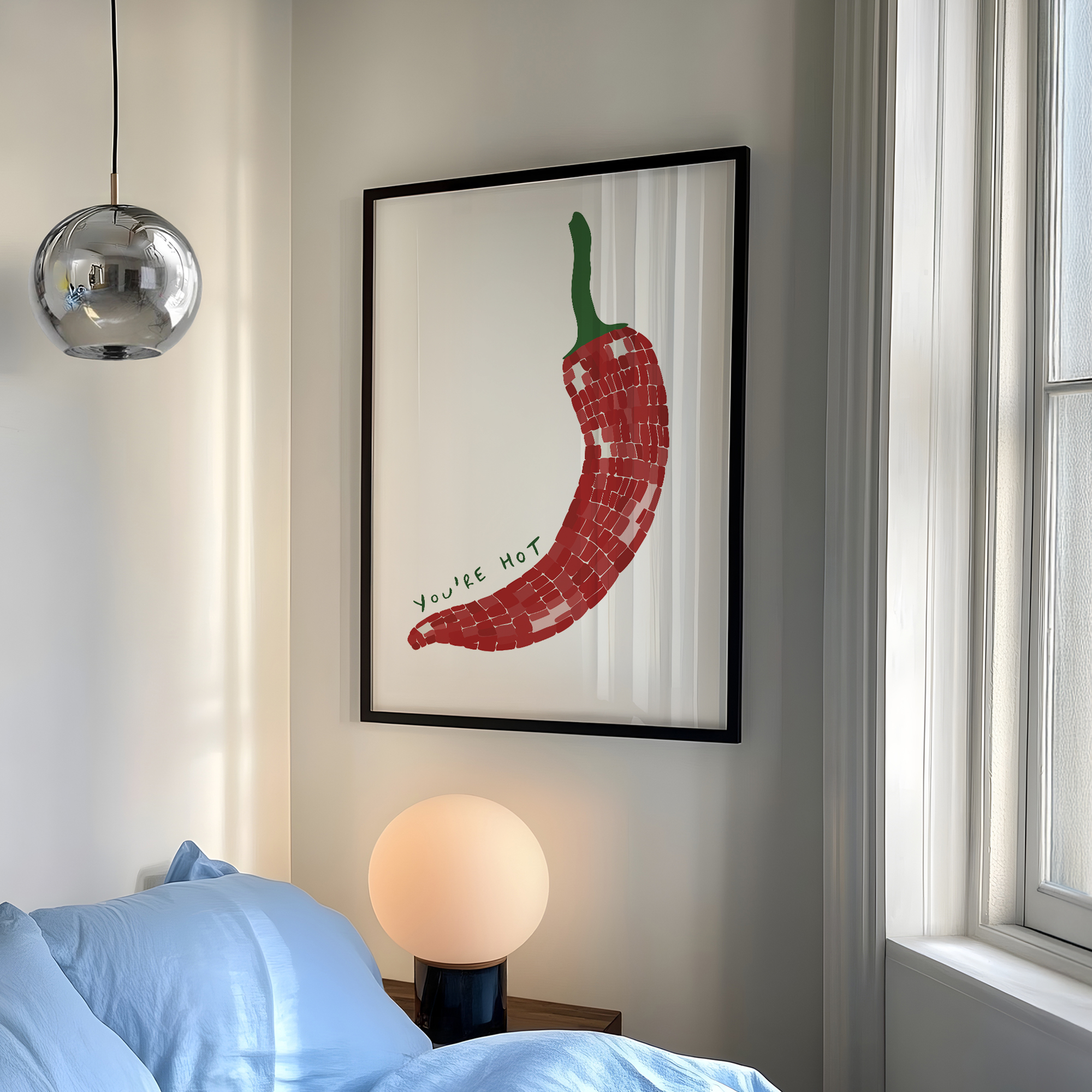 Chic You're Hot Red Chili Pepp – обзор и цена Interior Design Room