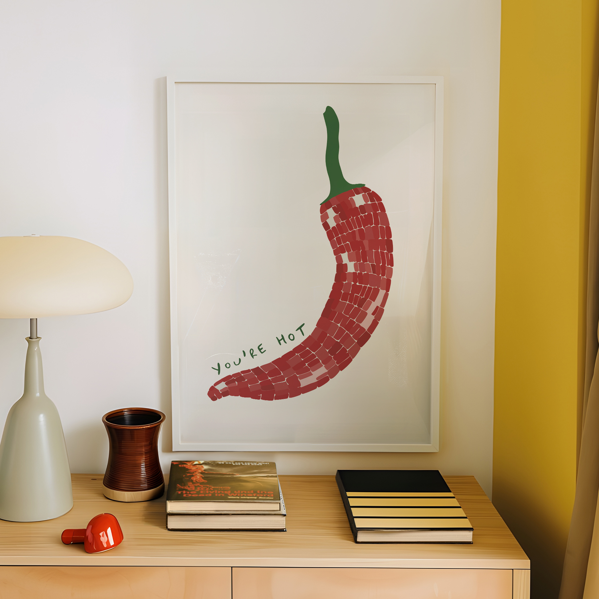 Chic You're Hot Red Chili Pepp – обзор и цена Interior Design Room