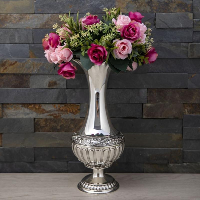 Geometric Embossed Metal Vases – обзор и цена Interior Design Scandinavian