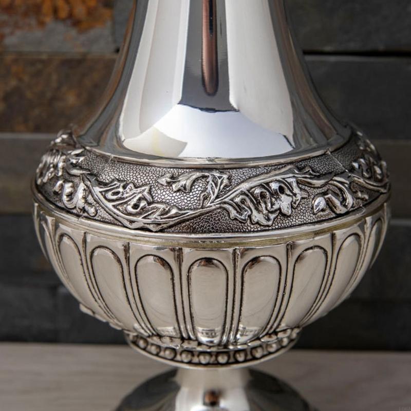 Geometric Embossed Metal Vases – обзор и цена Interior Design Scandinavian