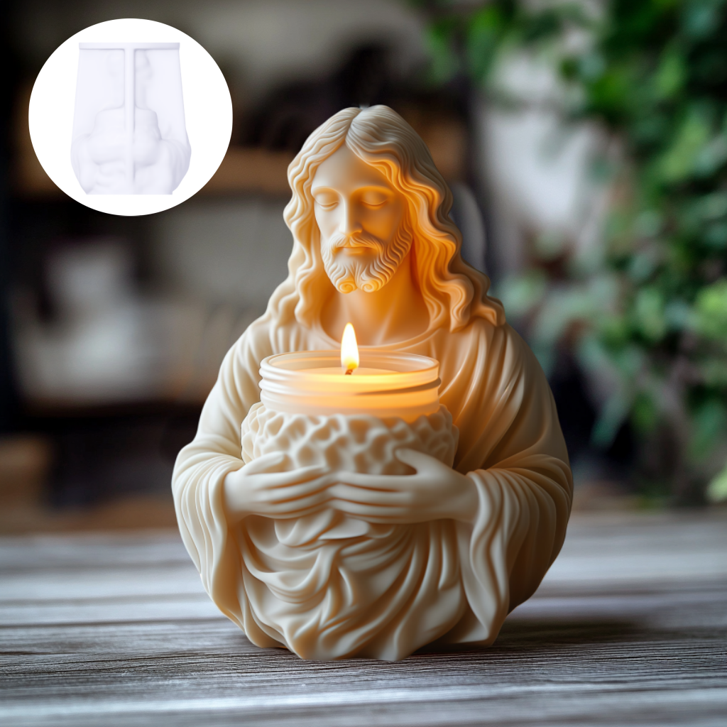 New Jesus Flower pot succulent – обзор и цена Ceramic Candle Vessel