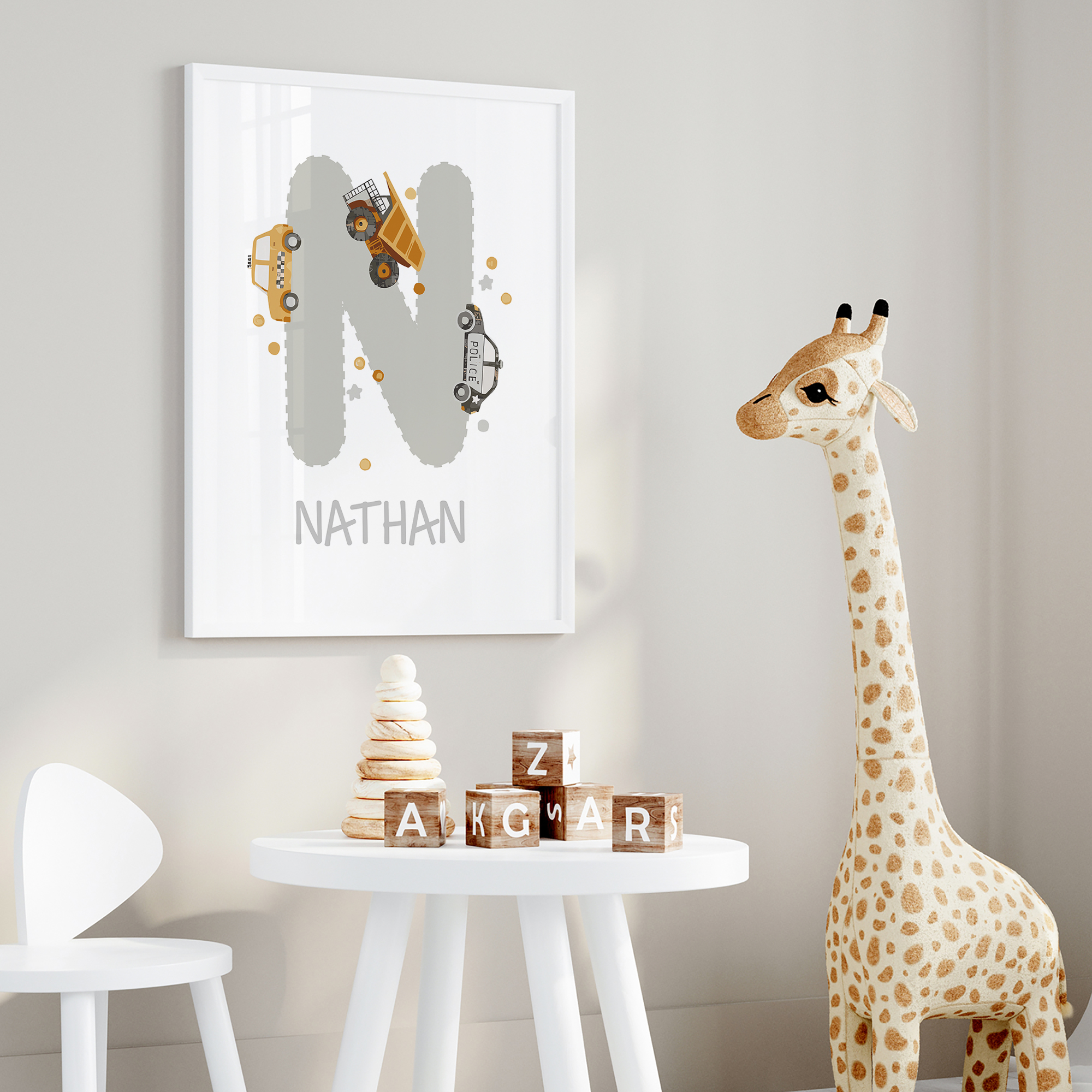3pcs Personalized Custom Name  – обзор и цена Interior Design Room