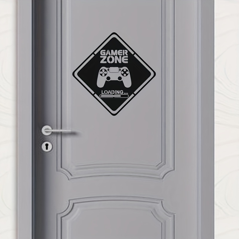 1pc Gamer Zone Door Decal Wall – обзор и цена Interior Design Game