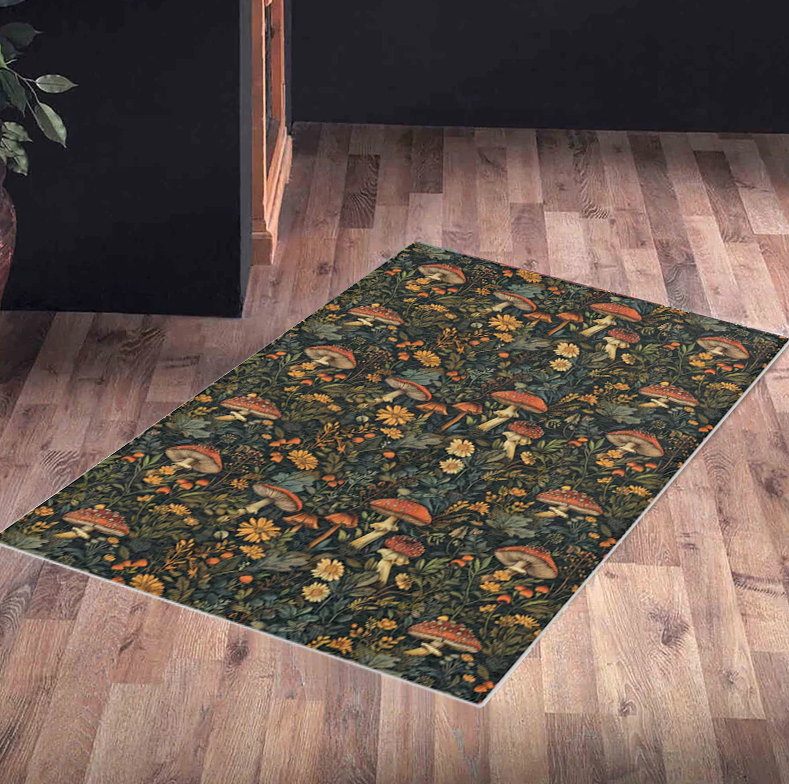 Mushroom Rug Interior Design I – обзор и цена Interior Design Living Room Ideas