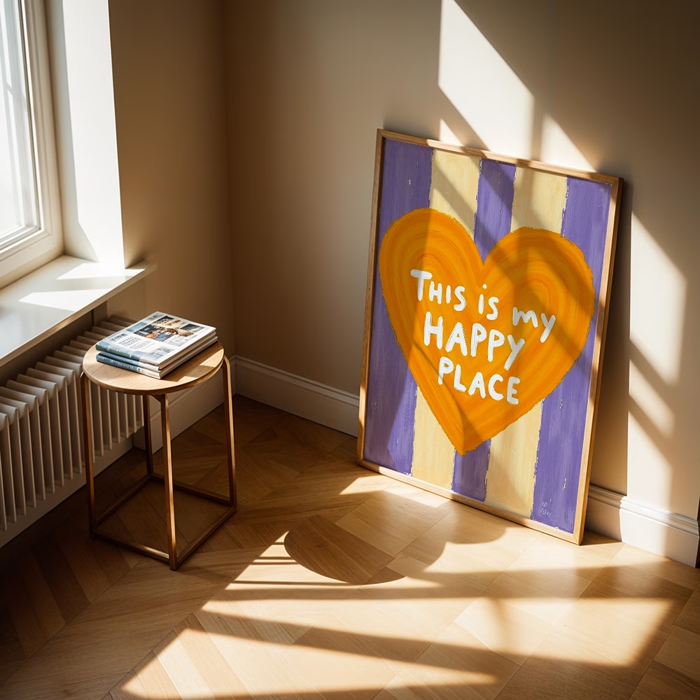 Modern,Retro This Is My Happy  – обзор и цена Interior Design Room
