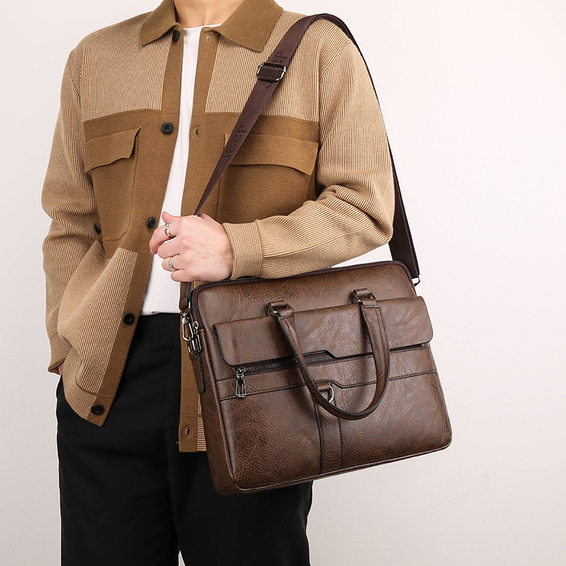 Men's Briefcase PU Leather Han – обзор и цена Interior Design Documentation