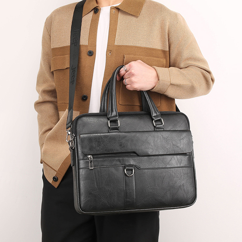 Men's Briefcase PU Leather Han – обзор и цена Interior Design Documentation